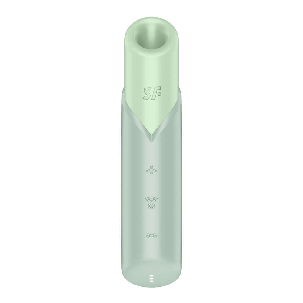 Satisfyer Naughty Kiss - Mint Green USB Rechargeable Air Pulse Stimulator